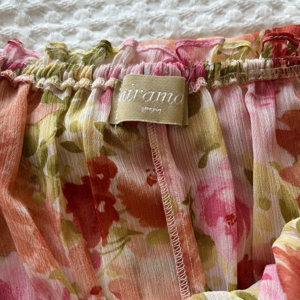 Floral Ruffle Mini Dress - Picture 4 of 5